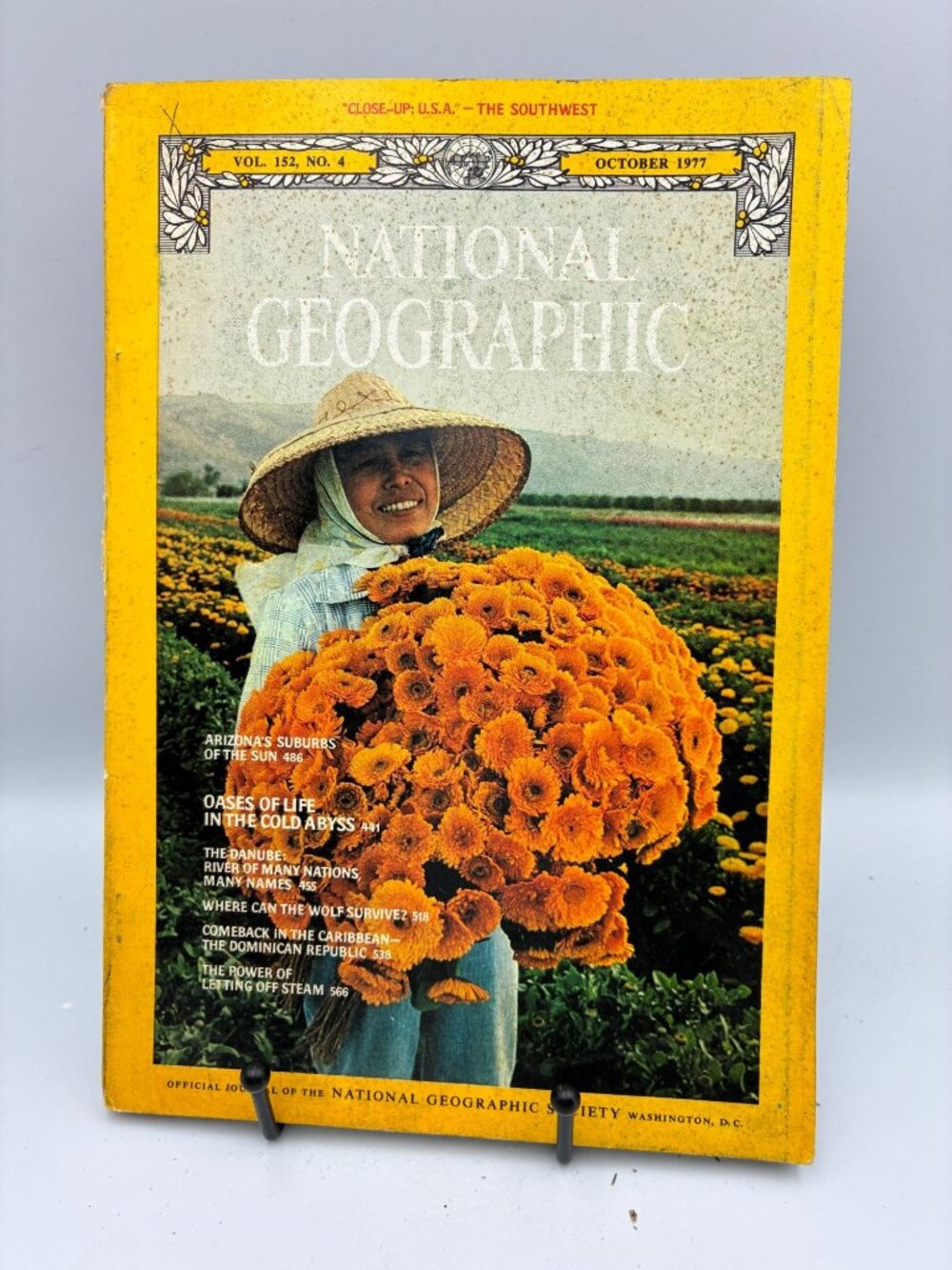 National Geographic October 1977 Vol. 152 No. 4 The Southwest